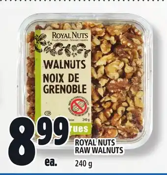 Metro Royal nuts raw walnuts offer