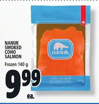 Metro Nanuk smoked coho salmon offer