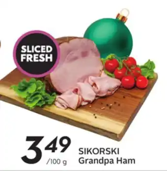 Sobeys Grandpa ham offer