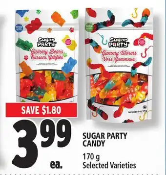 Metro Sugar party candy offer