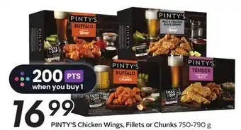 Sobeys Chicken wings, fillets or chunks offer