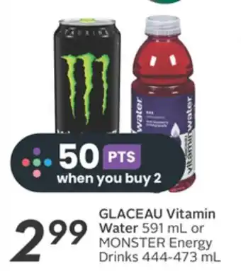 Sobeys Glaceau vitamin water offer