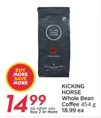 Sobeys Whole bean coffee offer
