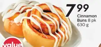 Sobeys Cinnamon buns offer