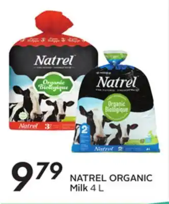 Sobeys Organic milk offer
