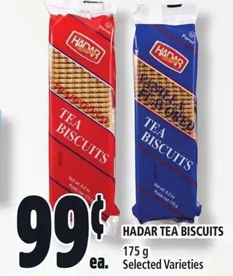 Metro Hadar tea biscuits offer