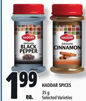 Metro Haddar spices offer