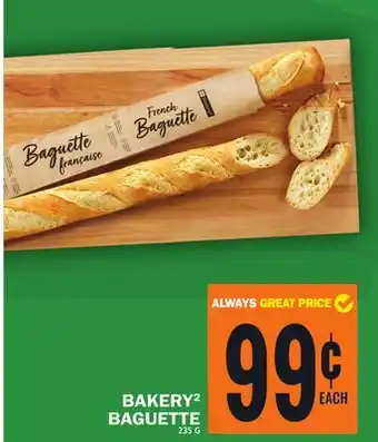 Food Basics Bakery2 baguette offer