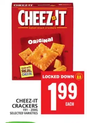 Food Basics Cheez-it crackers offer