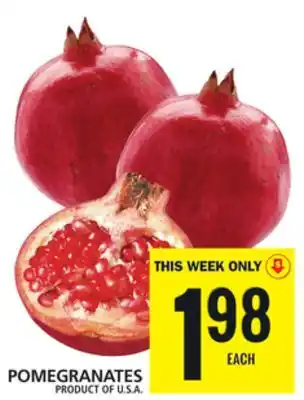 Food Basics Pomegranates offer