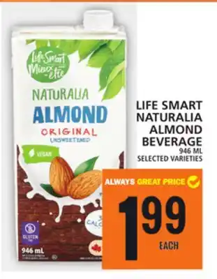 Food Basics Life smart naturalia almond beverage offer