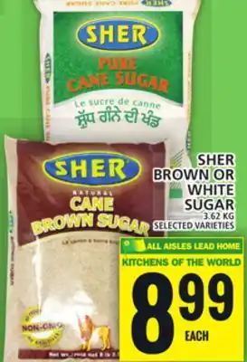 Food Basics Sher brown or white sugar offer