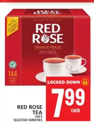 Food Basics Red rose tea offer