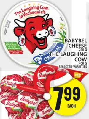 Food Basics Babybel cheese, the laughing cow offer