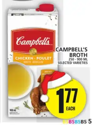 Food Basics Campbell's broth offer