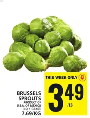 Food Basics Brussels sprouts offer