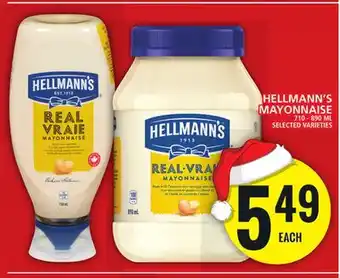 Food Basics Hellmann's mayonnaise offer