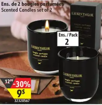 Sushi Shop Lauren taylor scented candles set of 2 offer