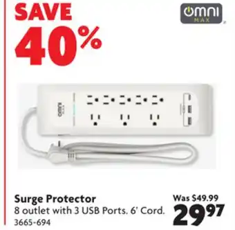 Home Hardware Surge protector offer