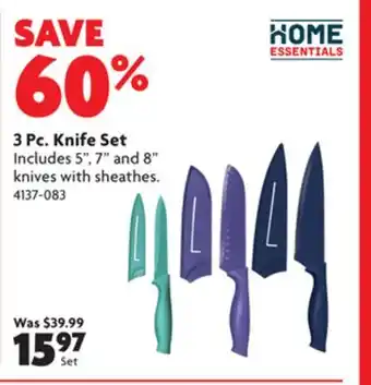 Home Hardware 3 pc. knife set offer