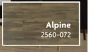 Home Hardware Alpine press & go expresso vinyl plank flooring offer