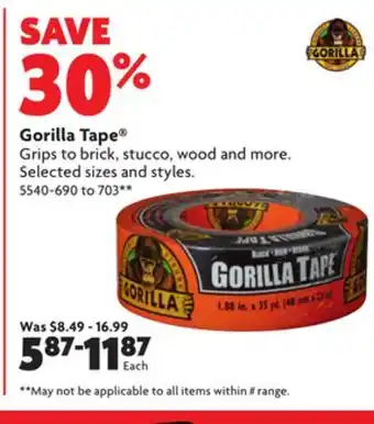 Home Hardware Tape offer