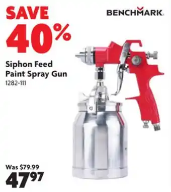 Home Hardware Siphon feed paint spray gun offer