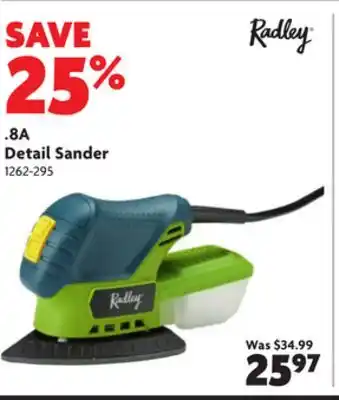 Home Hardware 8a detail sander offer