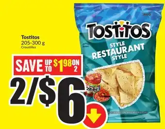 FreshCo Tostitos 205-300 g offer