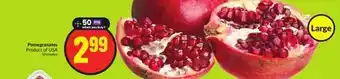 FreshCo Pomegranates product of usa offer