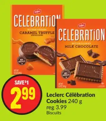 FreshCo Leclerc celebration cookies 240 g offer