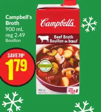 FreshCo Campbell's broth 900 ml offer