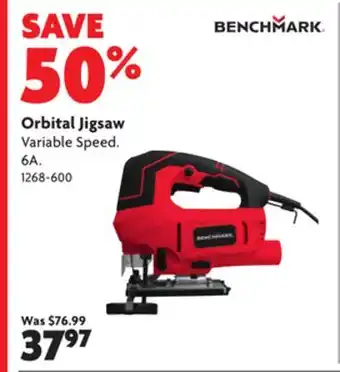 Home Hardware Orbital jigsaw offer