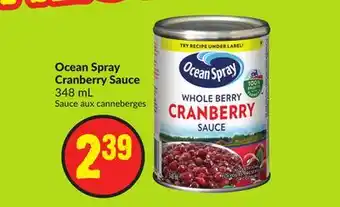 FreshCo Ocean spray cranberry sauce 348 ml offer