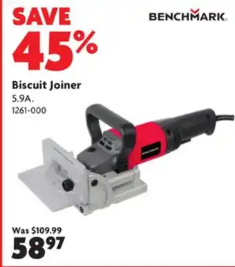 Home Hardware Biscuit joiner offer