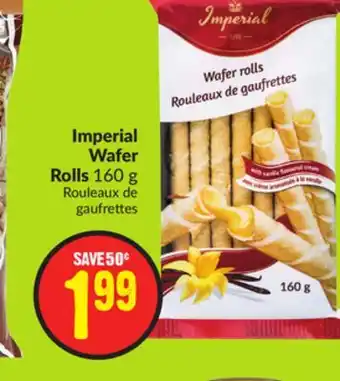 FreshCo Imperial wafer rolls 160 g offer
