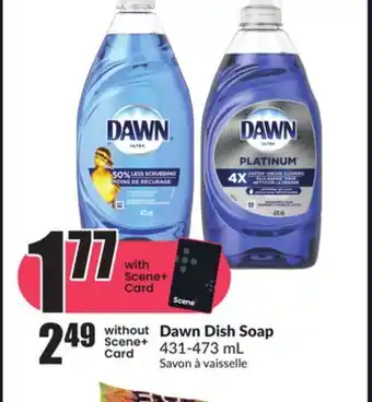 FreshCo Dawn dish soap 431-473 ml offer