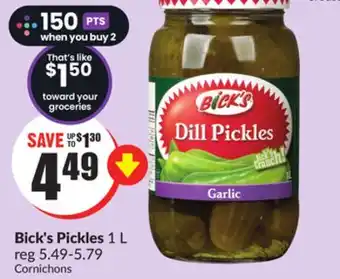 FreshCo Bick's pickles 1 l offer