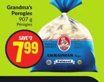 FreshCo Grandma's perogies 907 g offer