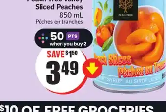 FreshCo Peach tree valley sliced 850 ml offer