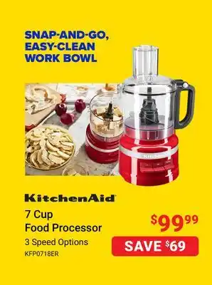 Visions Electronics Kitchenaid 7 cup food processor offer