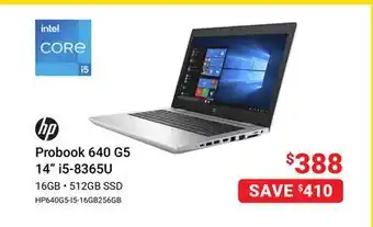 Visions Electronics Hp probook 640 g5 14 i5-8365u offer