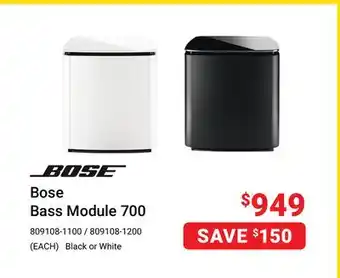 Visions Electronics Bose bass module 700 offer