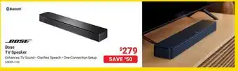 Visions Electronics Bose tv speaker offer