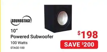 Visions Electronics Soundstage 10 powered subwoofer offer