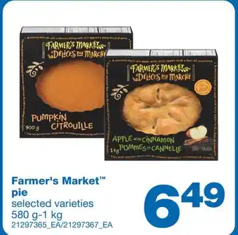 Wholesale Club Farmer's market pie, 580 g-1 kg offer