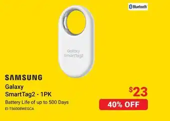 Visions Electronics Samsung galaxy smarttag2 - 1pk offer
