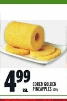 Metro Cored Golden Pineapples offer