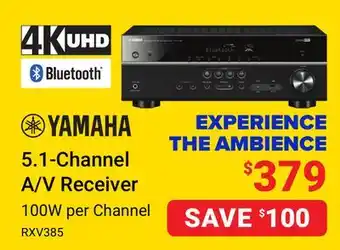 Visions Electronics Yamaha 5.1-channel a/v receiver offer
