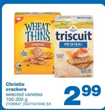 Wholesale Club Christie crackers, 100-200 g offer